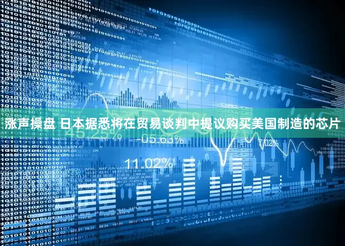 涨声操盘 日本据悉将在贸易谈判中提议购买美国制造的芯片